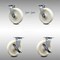 Service Caster 8 Inch Stainless Steel Nylon Caster Set with Roll Bearings 2 Swivel Lock 2 Brake SCC-SS30S820-NYR-BSL-2-TLB-2 - alternate 1